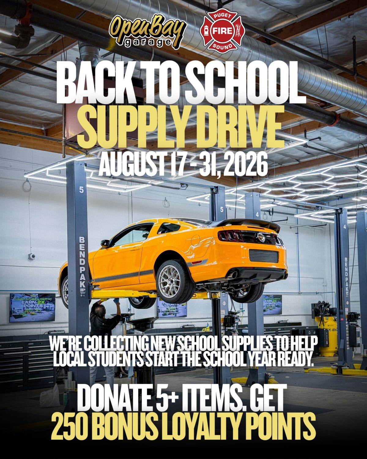 back to school supply drive
